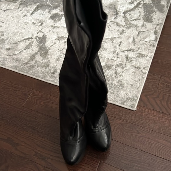 Lamb knee high boots - Picture 3 of 4